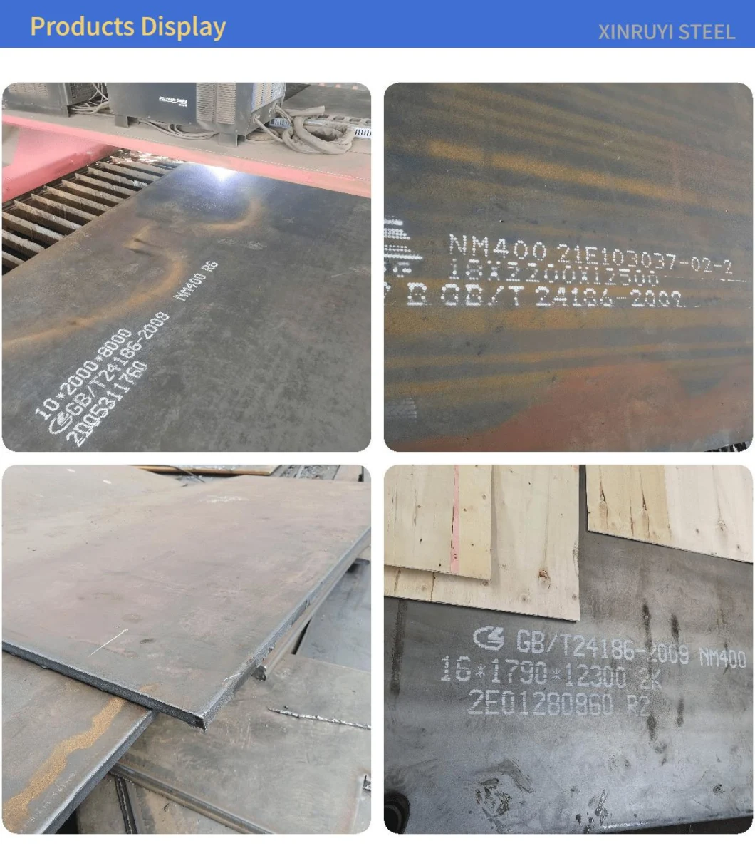 Q345 S355jr Base Plate High Tensile Strength Clad Wear Resistant Steel or Alloy Plates Container Plate