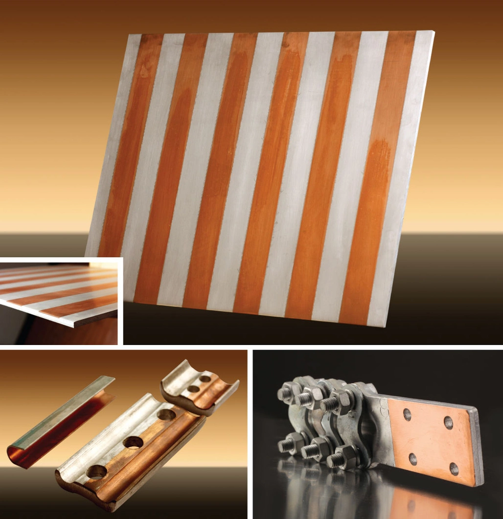 Copper Clad Aluminum Bimetal Power Transition Plate