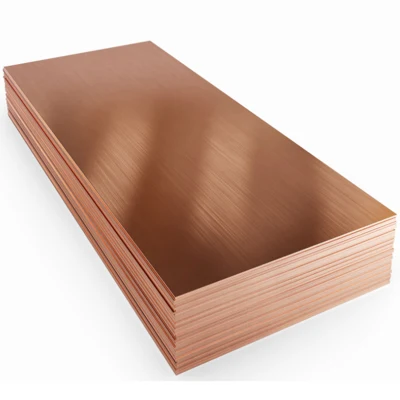 Piastra di rame in lega di colore laminata a freddo/laminata a caldo ASTM JIS C27200 C10100 C12000